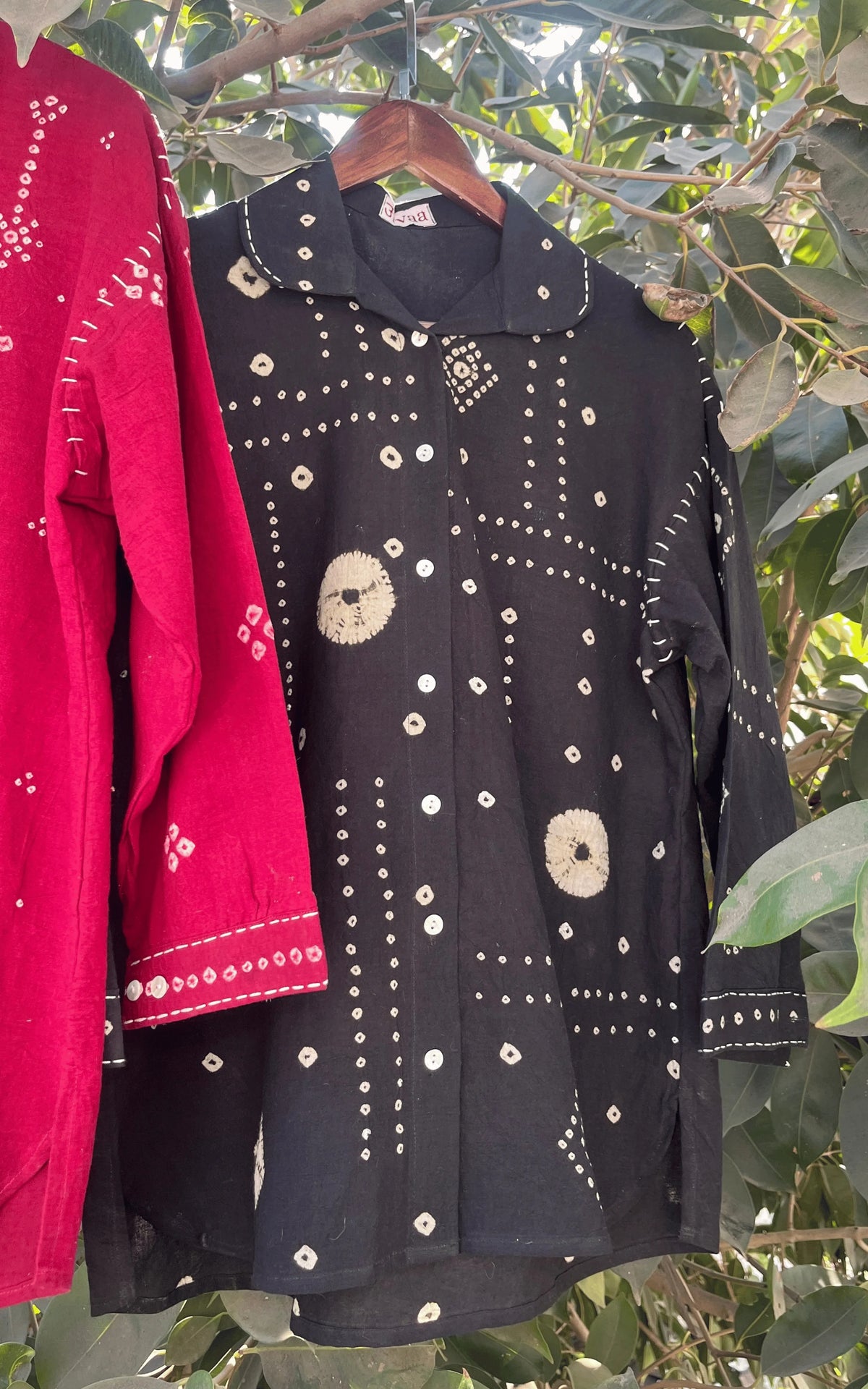 Black Shibori