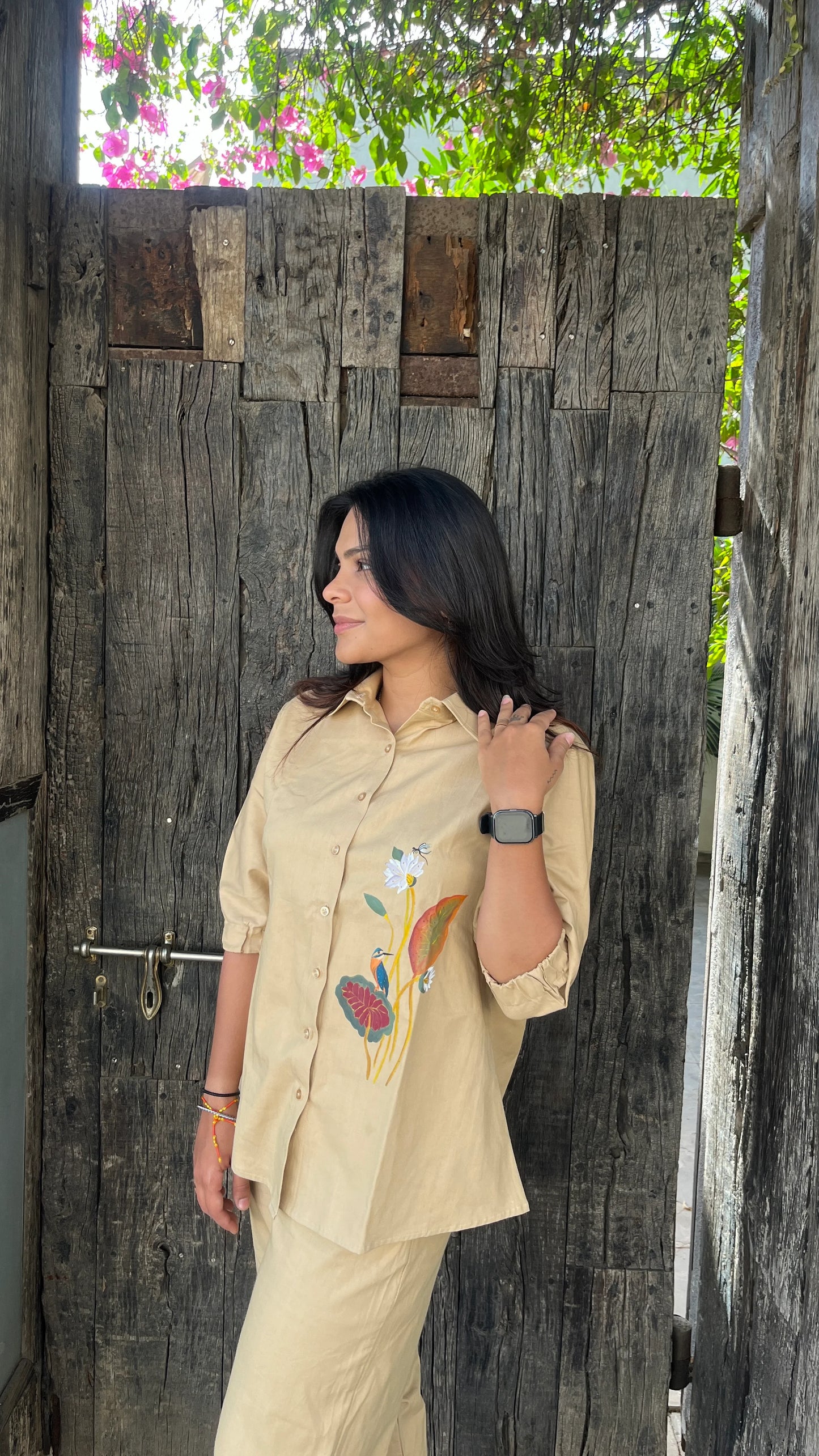 Beige Botanica Co-ord